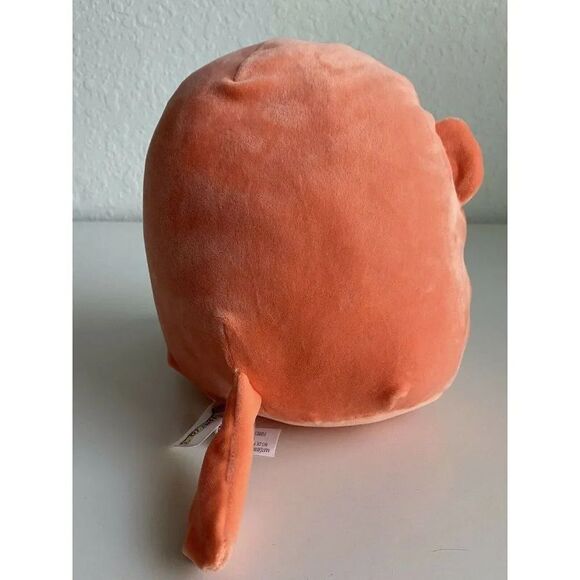 Squishmallow Elton The Monkey Orange 8 Inches Soft Plush Kellytoy 2018 New - Picture 5 of 6